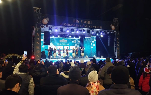 Azərlotereya Xankəndində Qış nağılında iştirak edir