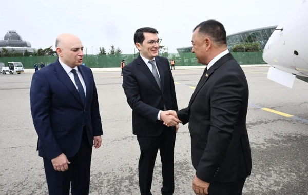 Türkmənistanın Nazirlər Kabineti sədrinin müavini Azərbaycana səfərə gəlib