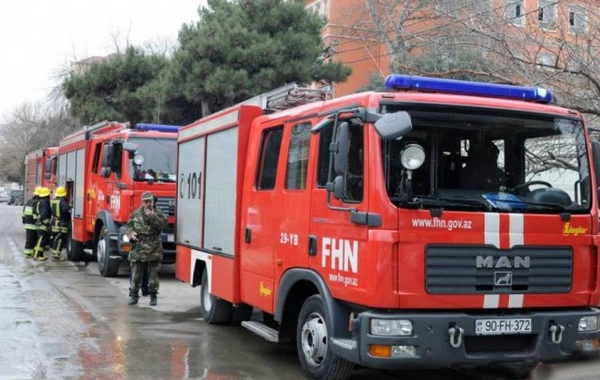 Bakıda obyektdə partlayış olub