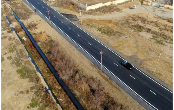 Masazırda 2 km-lik yolun əsaslı təmiri yekunlaşıb