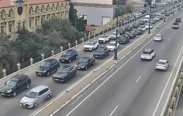 Bakıda hazırda bu yollarda sıxlıq var