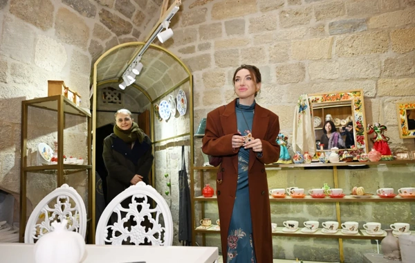 Buxara karvansarasının əsaslı bərpa və konservasiya işlərindən sonra açılışı olub