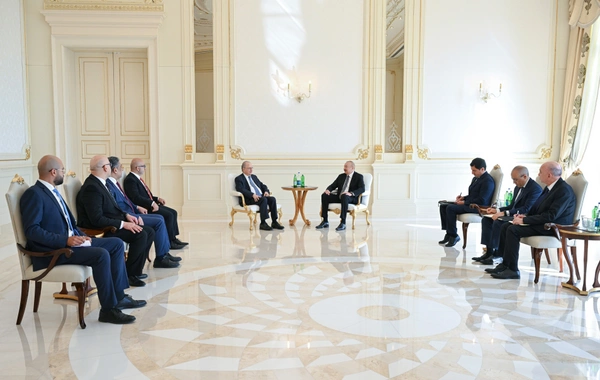 İlham Əliyev Fələstinin Baş nazirini qəbul edib