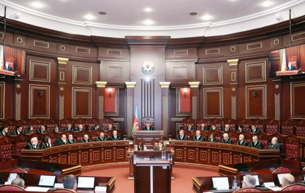Ali Məhkəmənin Plenumunun iclası keçirilib