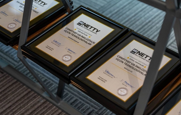 NETTY 2025 Azərbaycanın Milli internet mükafatının qalibləri elan edilib