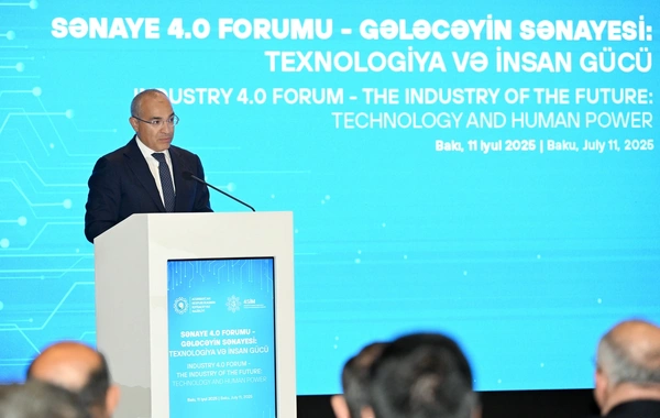 "Sənaye 4.0 Forumu - Gələcəyin sənayesi: Texnologiya və insan gücü" adlı beynəlxalq tədbir keçirilib