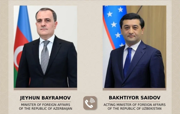 Azərbaycan və Özbəkistanın XİN başçıları müttəfiqlik münasibətlərini müzakirə ediblər