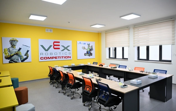 Prezident İlham Əliyev Şamaxı Avropa liseyinin yeni binasının açılışında iştirak edib