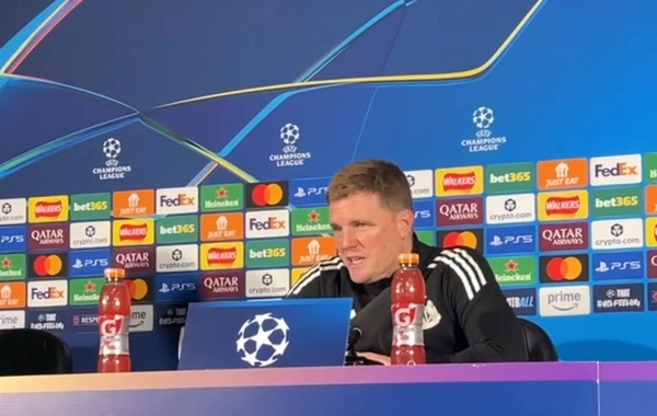 Nyukaslın baş məşqçisi: İkinci hissədə oyun bizim üçün məyusedici oldu