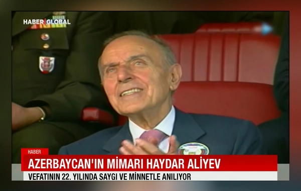 Haber Global: Azərbaycanın memarı Heydər Əliyev vəfatının 22-ci ildönümündə hörmət və minnətdarlıqla yad edilir