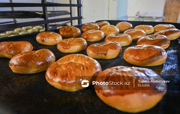 Çörək məhsullarının hazırlandığı un məmulatları sexindən FOTOREPORTAJ