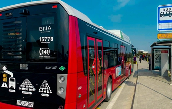 AYNA: 525 nömrəli marşrut xəttinə daha 10 avtobus cəlb olunur