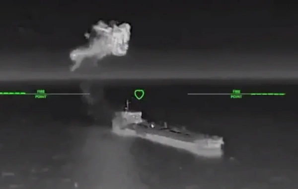 Ukrayna dronları bir gecədə Azov dənizində 28 Rusiya gəmisini vurdu