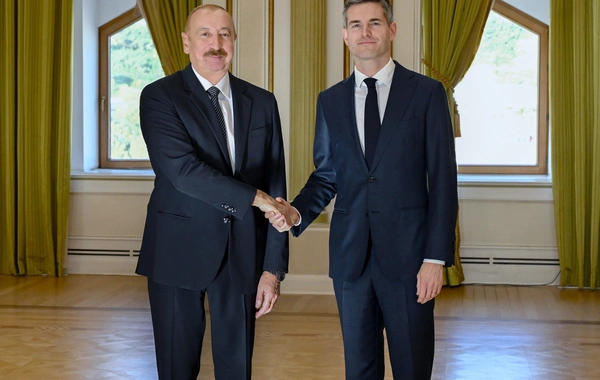 Azərbaycan Prezidenti İlham Əliyev Niderlandın xarici işlər nazirini qəbul edib