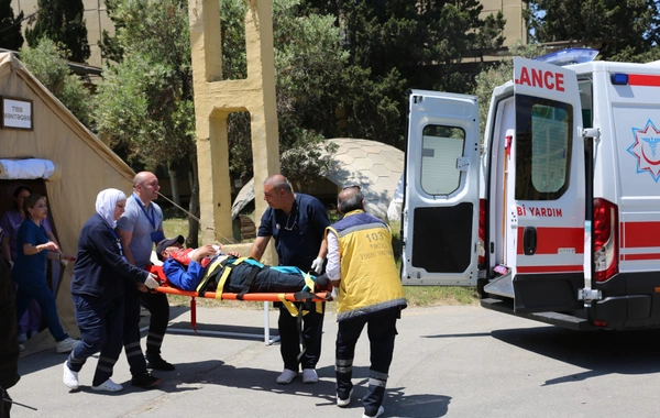FHN-in Bakı Regional Mərkəzi kompleks mülki müdafiə təlimi təşkil edib