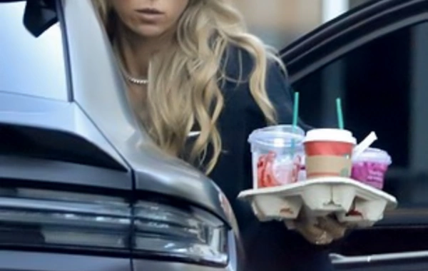 Беременную Анну Курникову засняли в спортивном костюме у спорткара