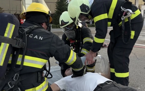 FHN Qəbələ aeroportunda təlim keçirib