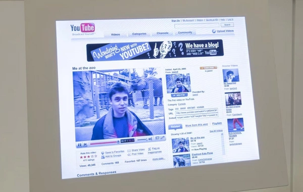 YouTube-un ilk videosu Londondakı muzeyin kolleksiyasına daxil edildi