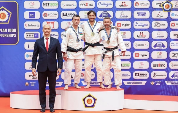 Azərbaycanın veteran cüdoçuları Avropa çempionatında daha iki medal qazanıblar
