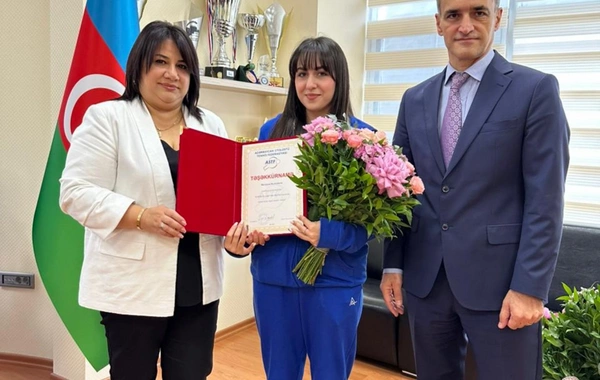 III MDB Oyunlarında uğurla çıxış edən stolüstü tennisçilər mükafatlandırılıb
