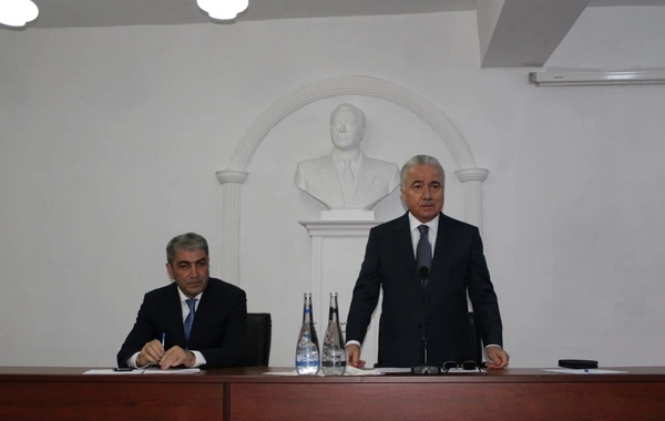 Balakən Rayon İcra Hakimiyyətinin başçısı kollektivə təqdim olunub