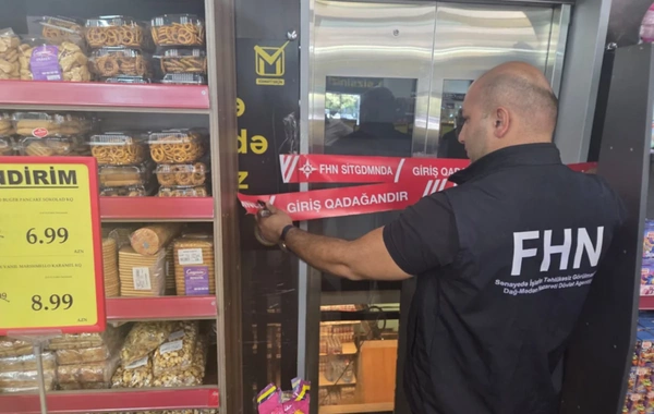Bakıda marketin liftinin fəaliyyəti dayandırılıb