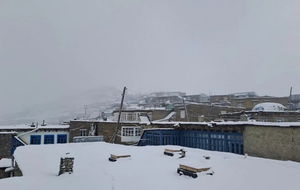 Xınalıq və Qrızda 10 santimetrə qədər qar yağıb - 3 dərəcə ŞAXTA VAR