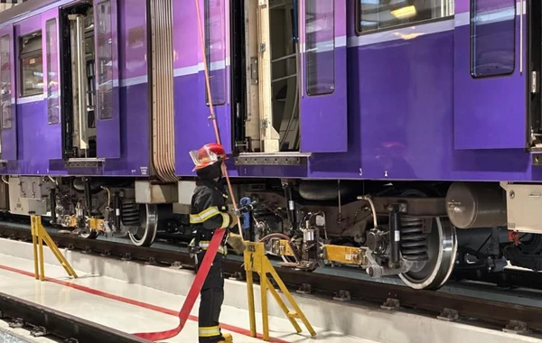 FHN "Bakı Metropoliteni" QSC-də təlim keçirib
