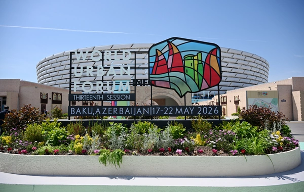 Bakı Olimpiya Stadionunda forum iştirakçıları üçün WUF13 Bulvarı yaradılıb
