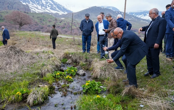 Bir qrup din xadimi Naxçıvanda tarixi abidələrlə tanış olub