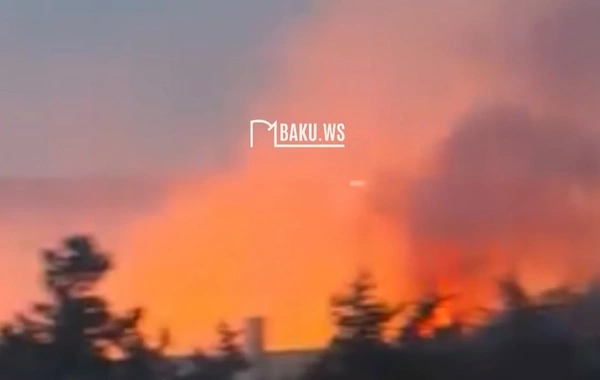 Bakıda güclü yanğın başlayıb