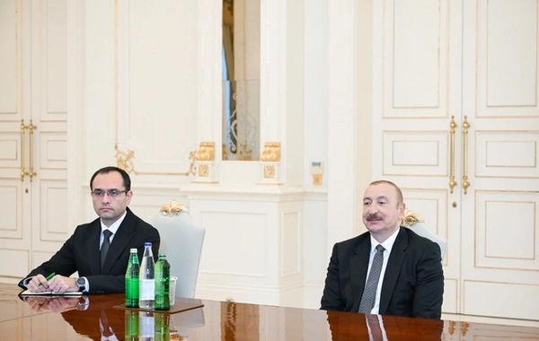 President of Azerbaijan received the president of John Deere for Central Asia and CIS countries