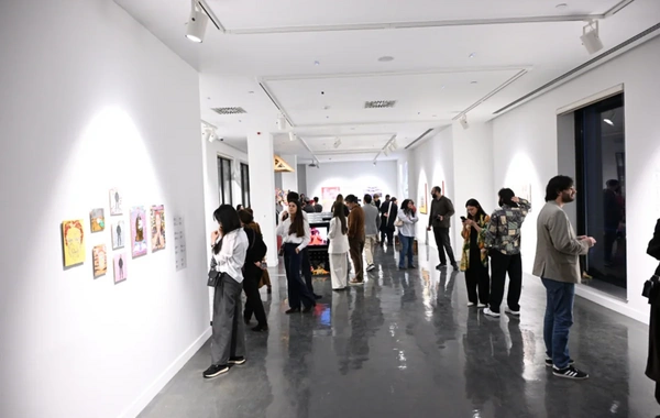 Leyla Aliyeva attended the exhibition "A House with a View of the Landscape"