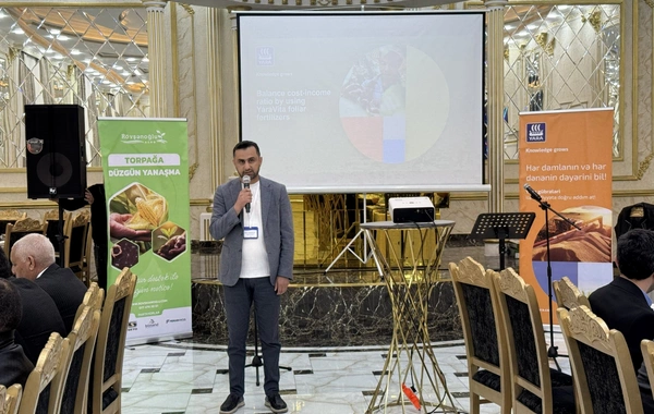 "Rövşənoğlu Agro" - "YARA" şirtkəti ilə birgə yerli fermerlər üçün ixtisaslaşmış seminar təşkil etdi