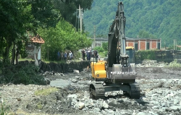 Zaqatala sakinləri sel səbəbindən içməli susuz qalıb