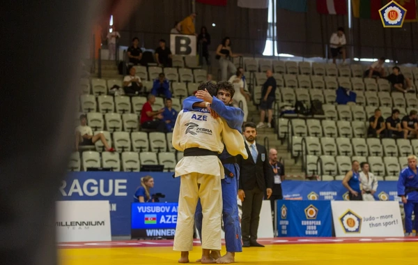Avropa Kuboku: Azərbaycan cüdoçusu Əbil Yusubov gümüş medal qazanıb