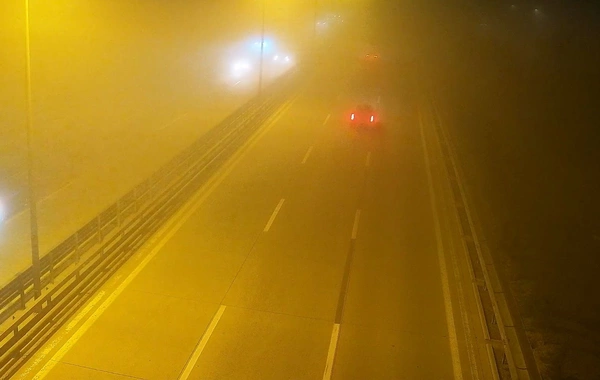 Dumanlı hava ilə əlaqədar Zığ dairəsi–Hava Limanı yolunda sürət həddi endirildi