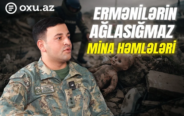 Elməddin Ağayev: Ermənilər kuklaların içərisinə mina qoymuşdular