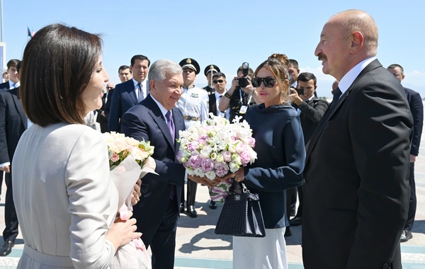 İlham Əliyev Özbəkistanda dövlət səfərindədir