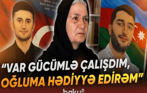 Tarix müəllimi ola bilməsə də, tarix yazdı: Şəhid anasının əzmi və uğuru