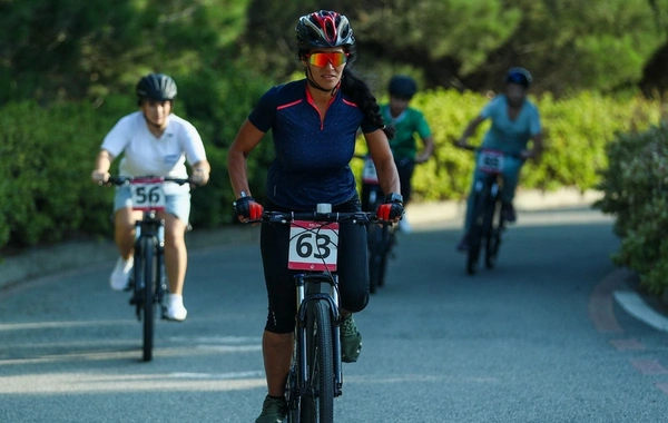 Dövlət qurumlarının əməkdaşları arasında velosiped yarışı keçirilib