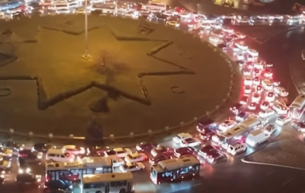 Ukrayna dairəsində aparılan təmir nəqliyyatın hərəkətini İFLİC EDİB