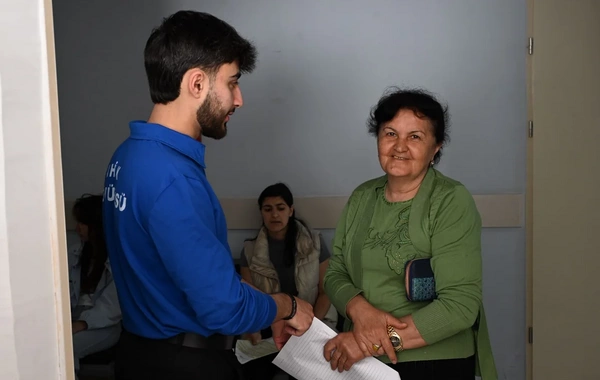 Daşkəsəndə "Həmkardan həmkara qayğı ilə" sosial layihəsi çərçivəsində ödənişsiz tibbi müayinələr keçirilib