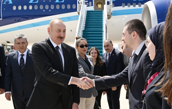 İlham Əliyev Türkiyəyə işgüzar səfərə gedib - FOTO