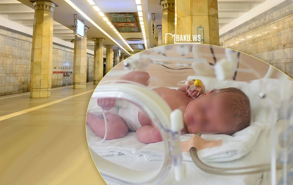 Bakı Metropolitenindən "20 Yanvar" stansiyasında doğulan körpəyə BÖYÜK JEST