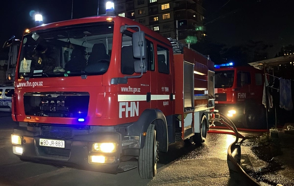 Ağdamda yanğın baş verib