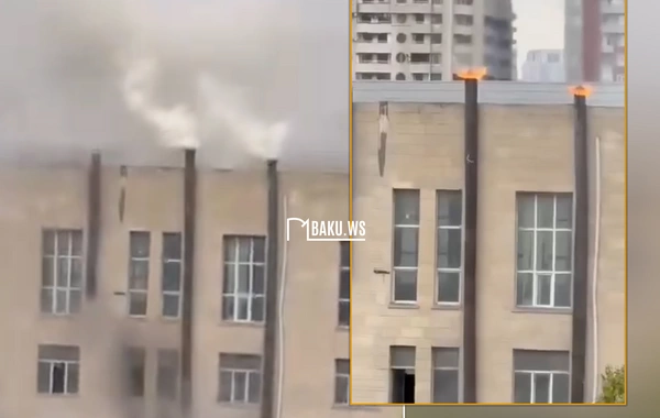 Mübarək şadlıq sarayında yanğın olub