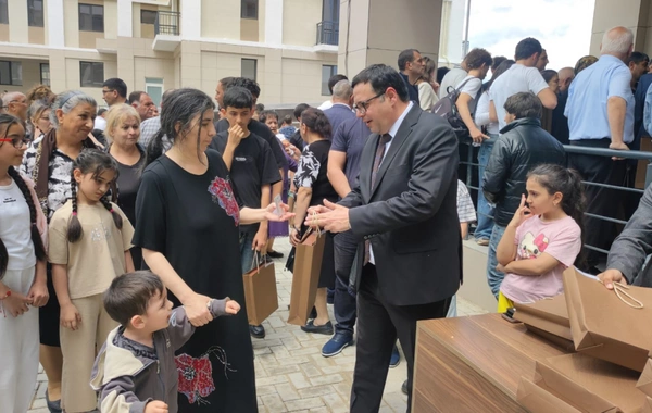Ağdamda daha 110 ailəyə mənzillərinin açarları təqdim olunub