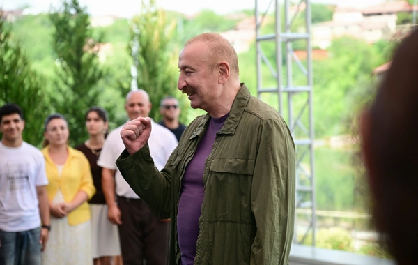 Prezident İlham Əliyev Xocavənd rayonunun Quzeyxırman kəndində olub