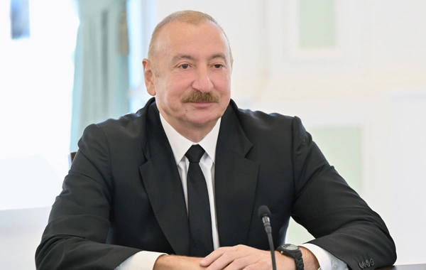 Prezident İlham Əliyevin Şuşada Slovakiya Prezidenti ilə geniş tərkibdə görüşü olub